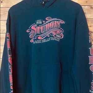 Sturgis  Black Hills Rally , South Dakota . 75th anniversary Pullover Hoodie